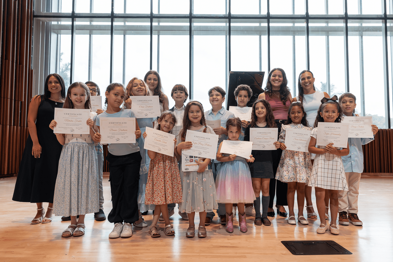 Group Picture at Recital
