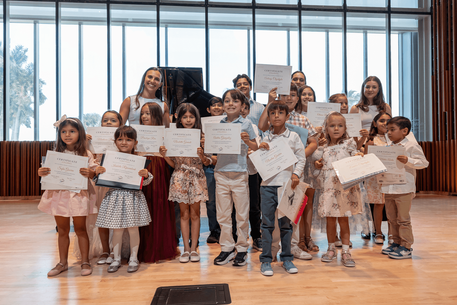 Group Picture at Recital