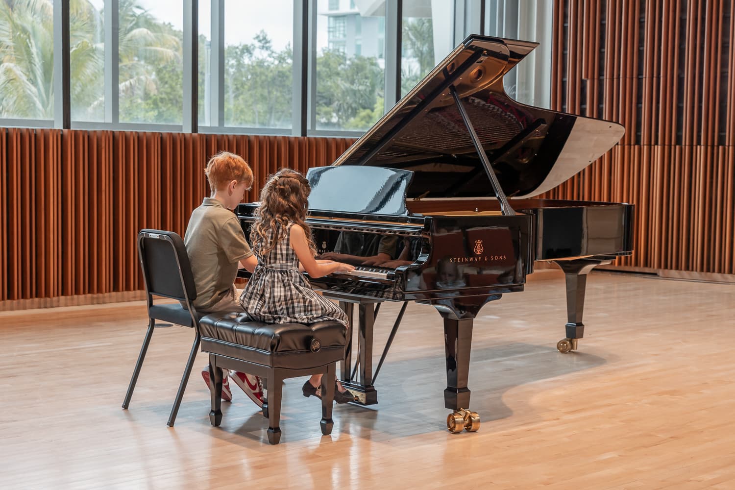 Student at Recital