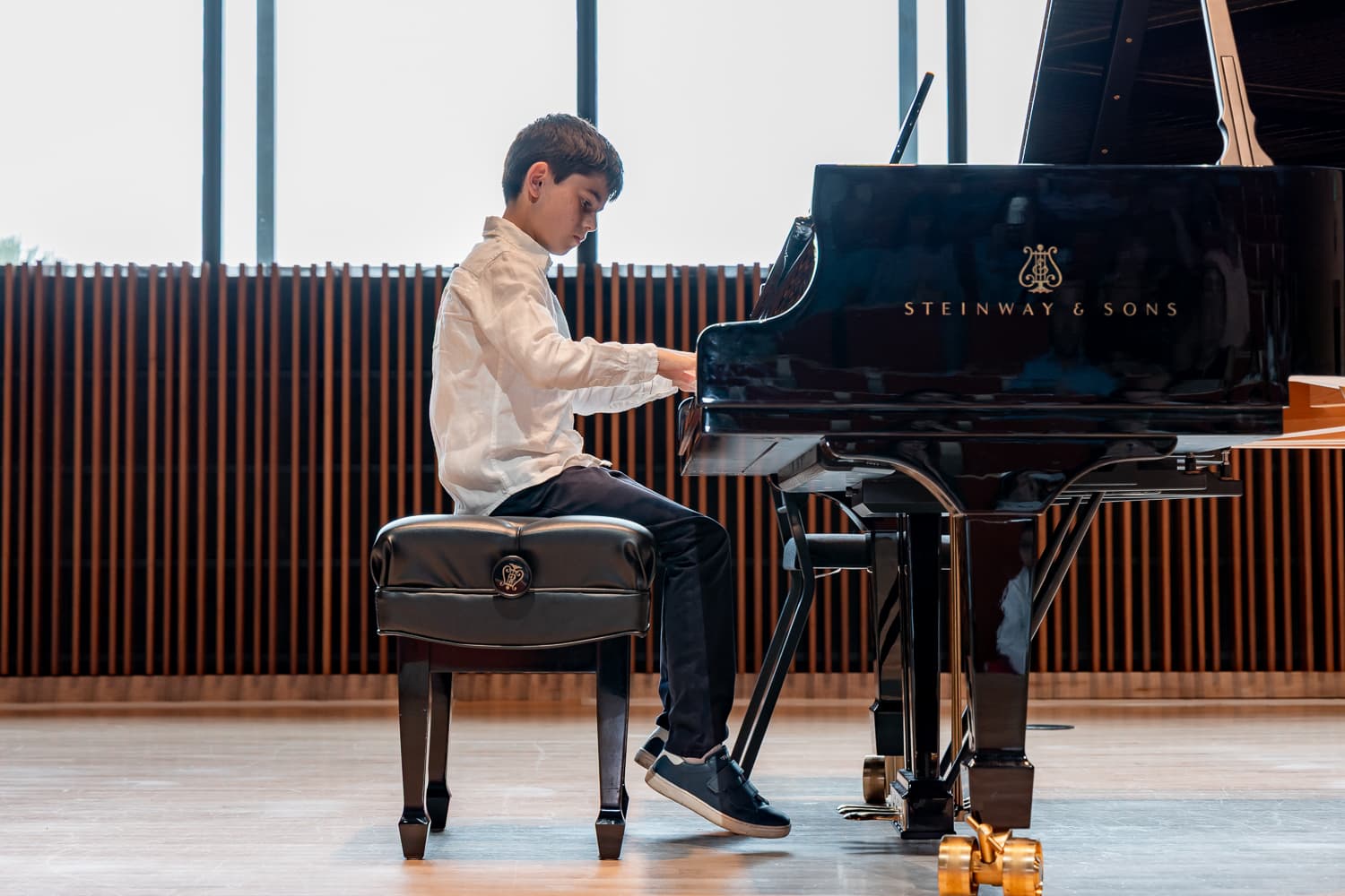 Student at Recital
