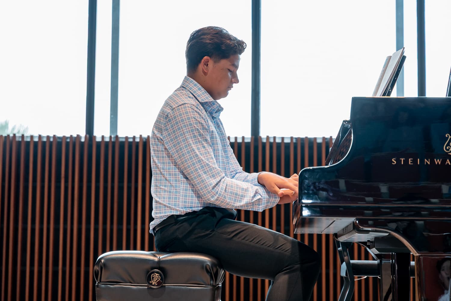 Student at Recital