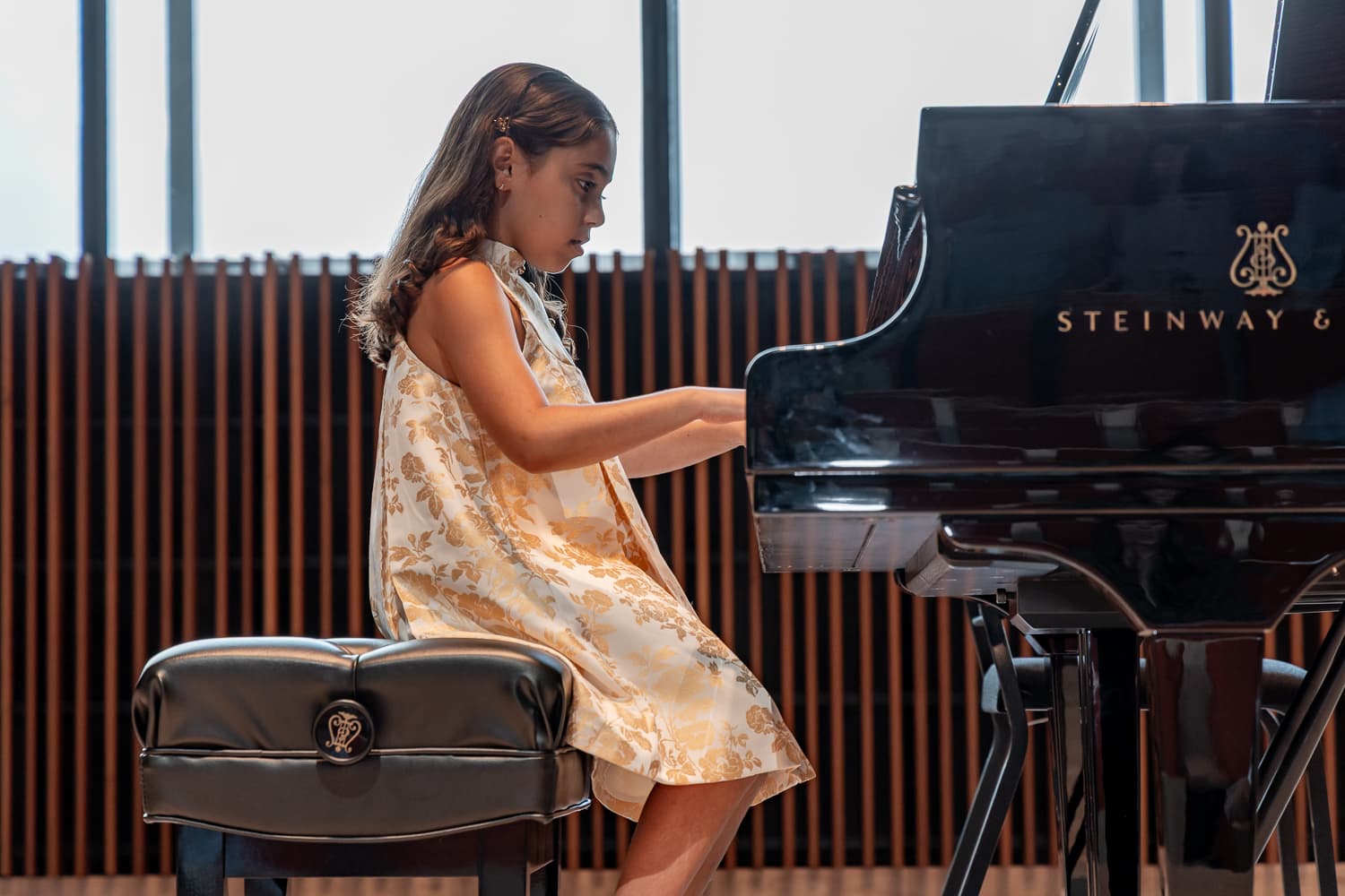 Student at Recital