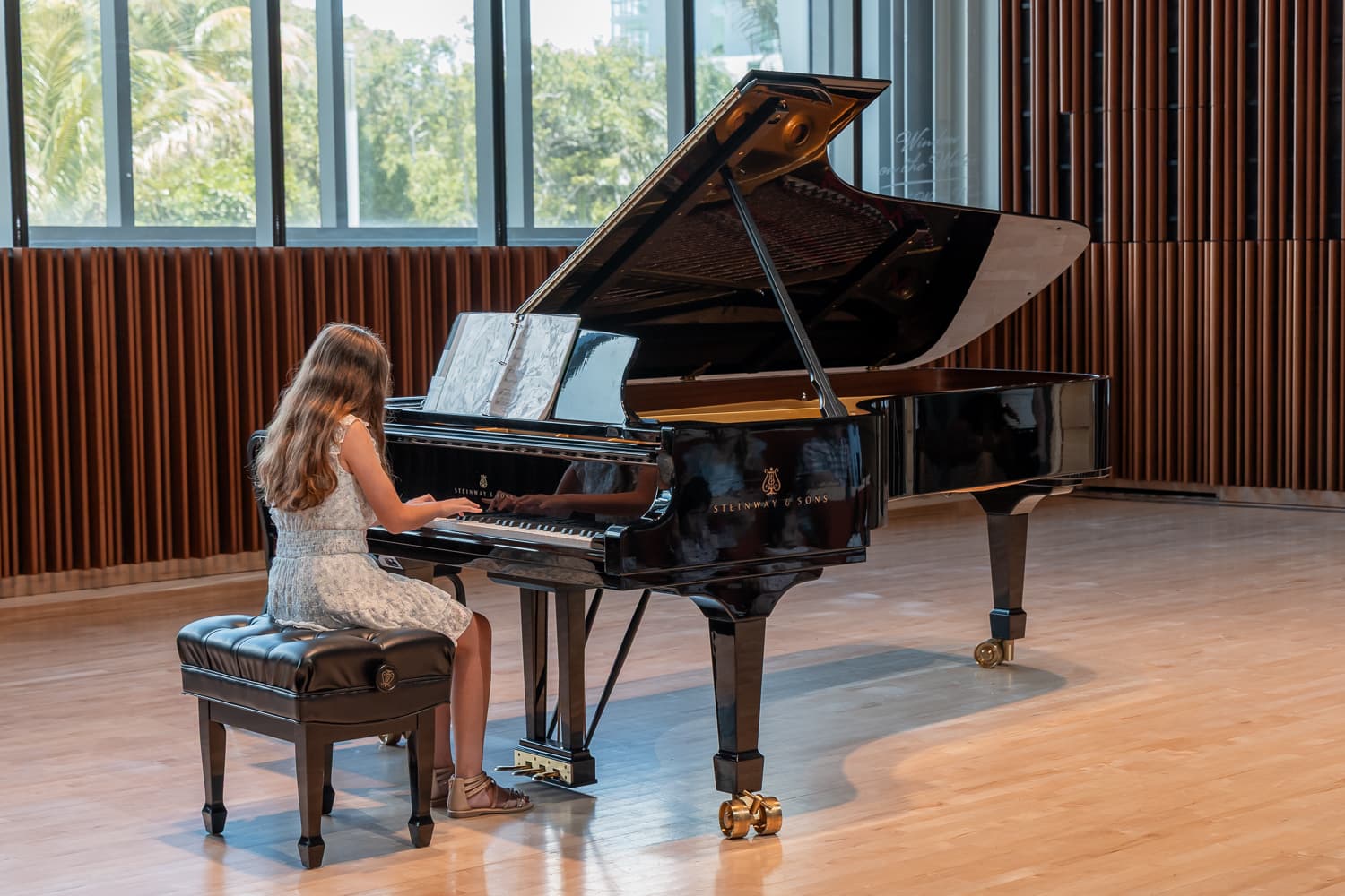 Student at Recital