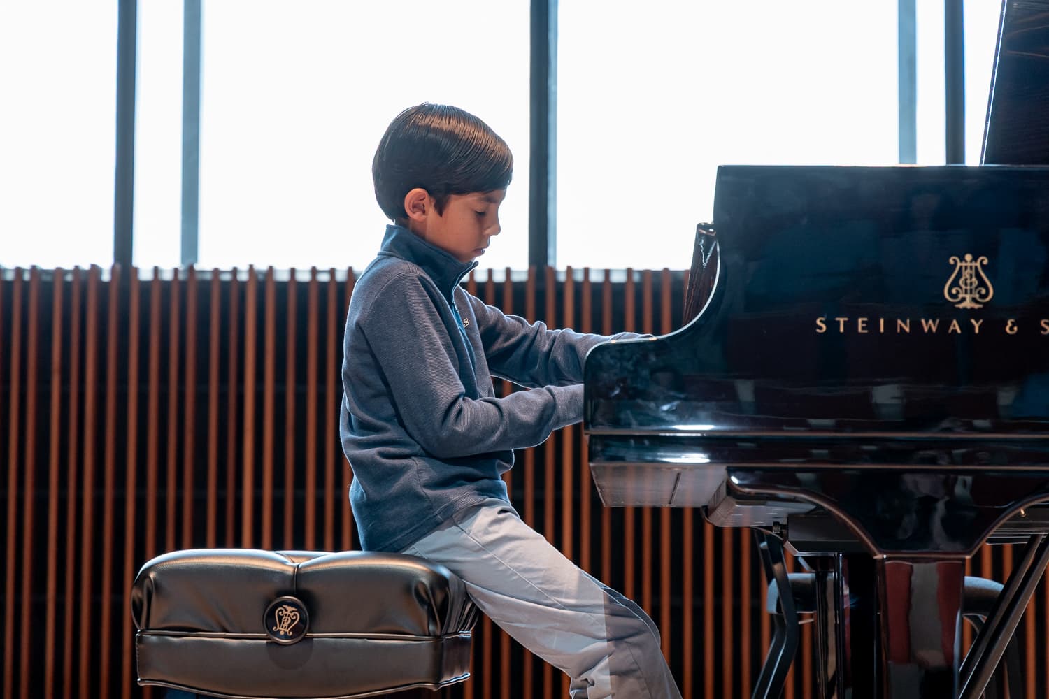Student at Recital