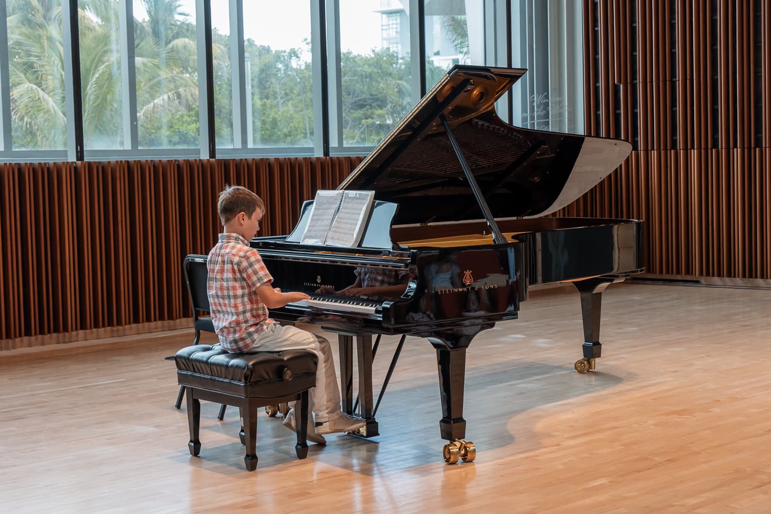 Student at Recital