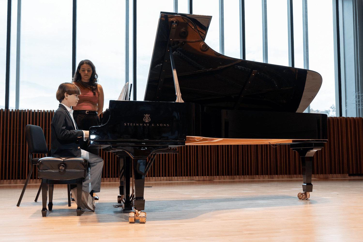 Student at Recital