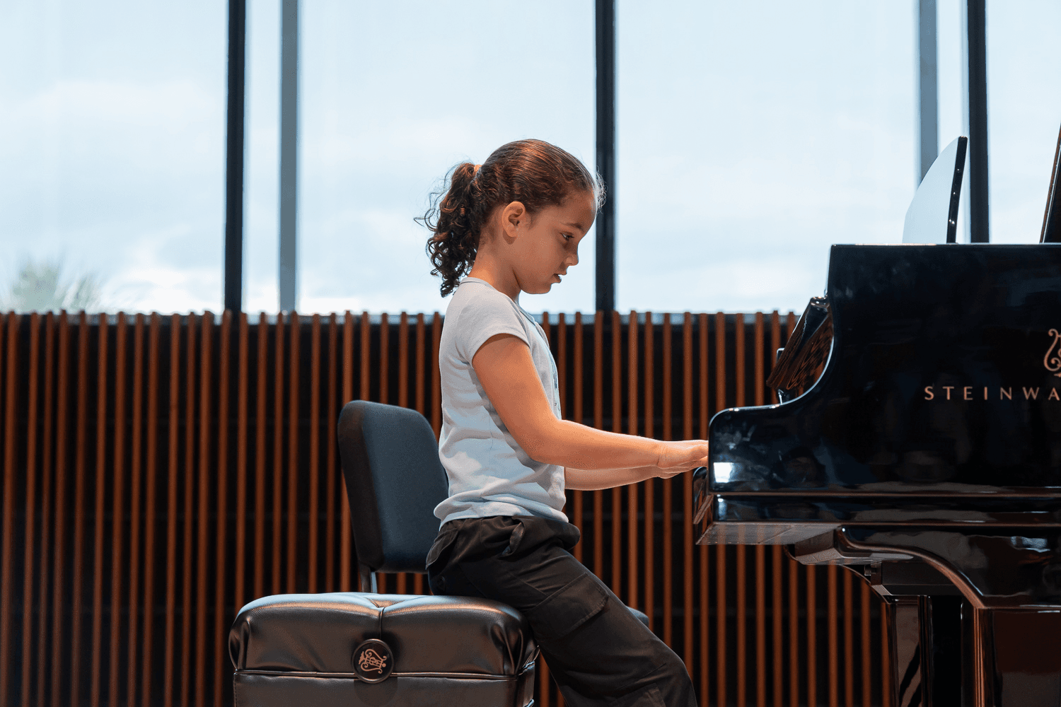Student at Recital