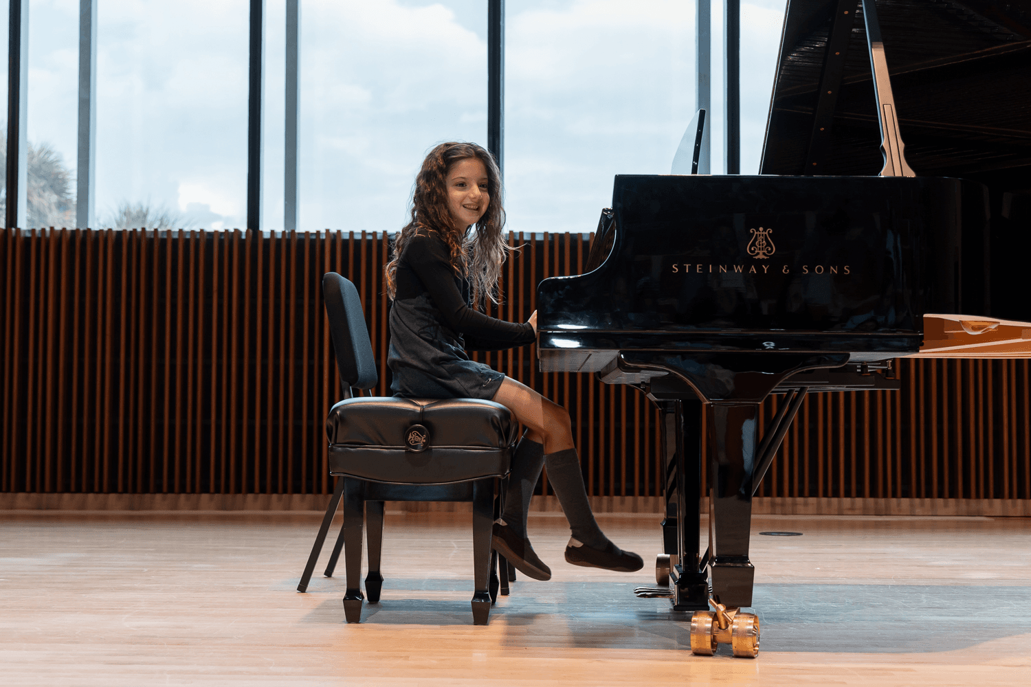 Student at Recital