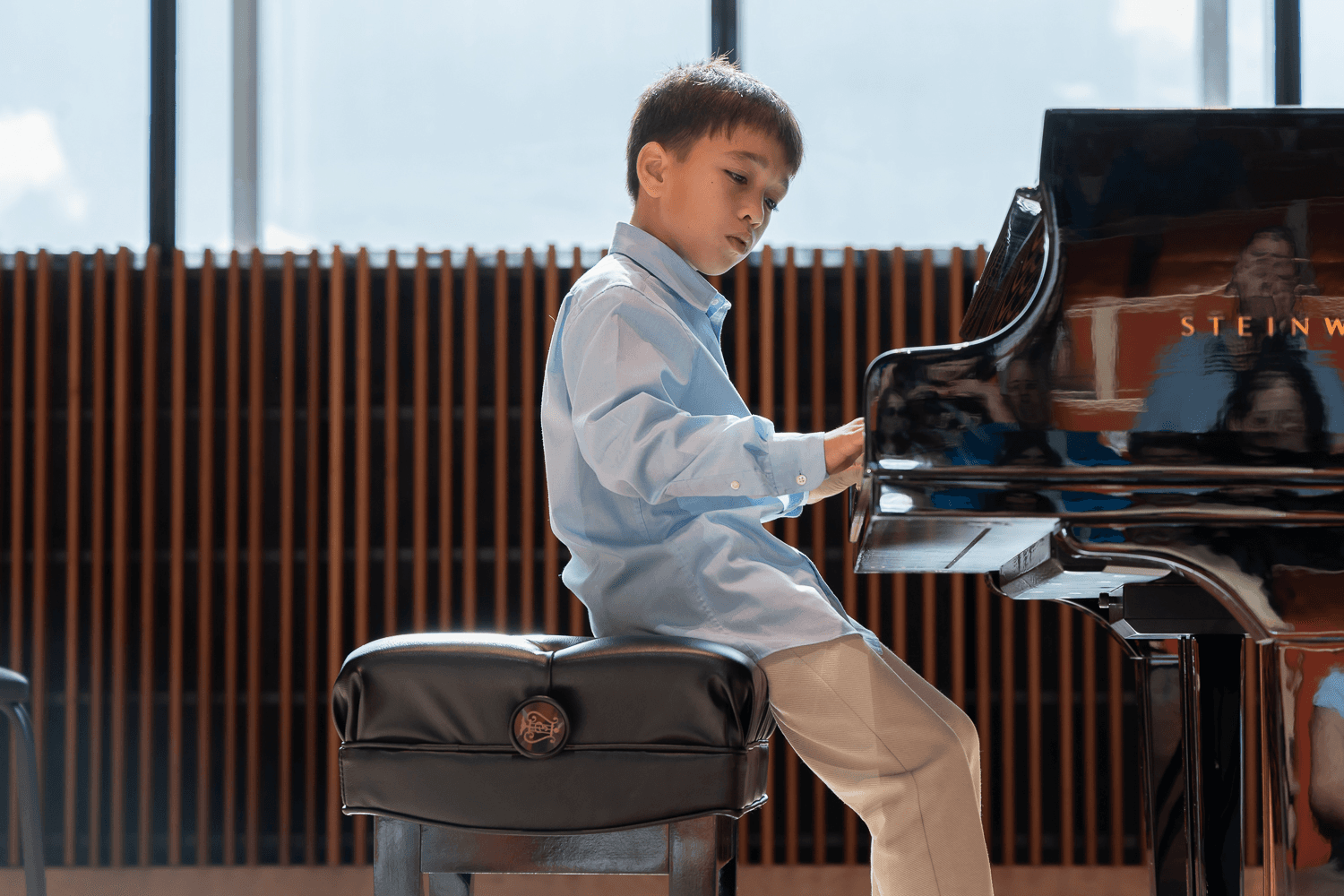 Student at Recital
