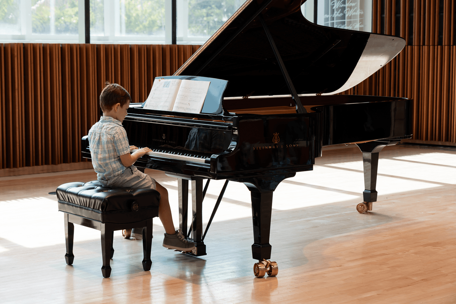 Student at Recital