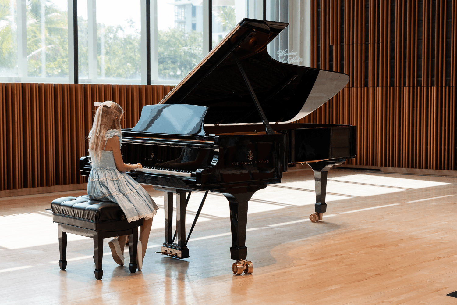 Student at Recital