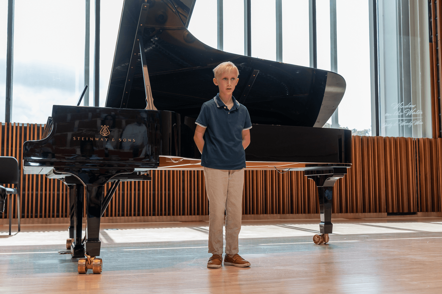 Student at Recital