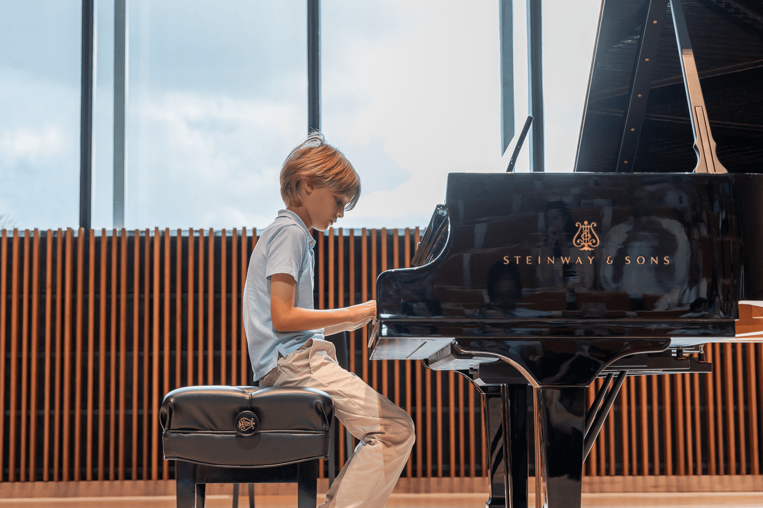 Student at Recital
