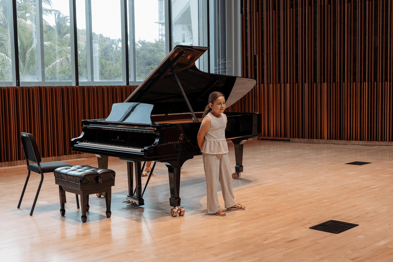 Student at Recital