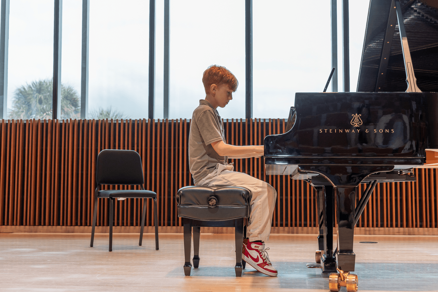 Student at Recital