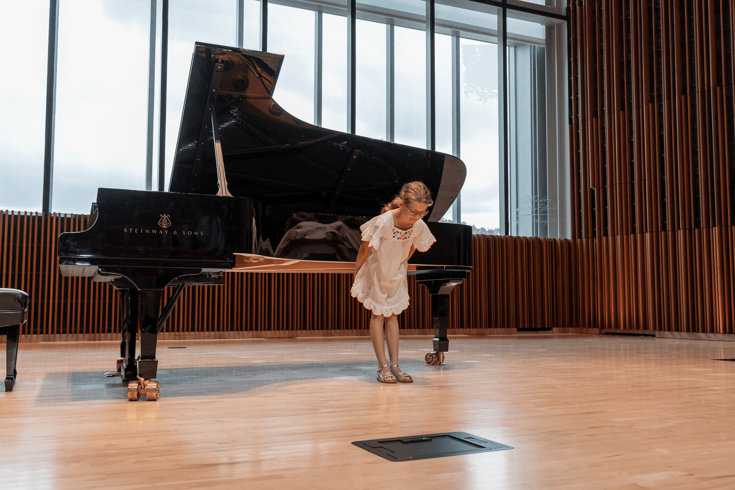 Student at Recital