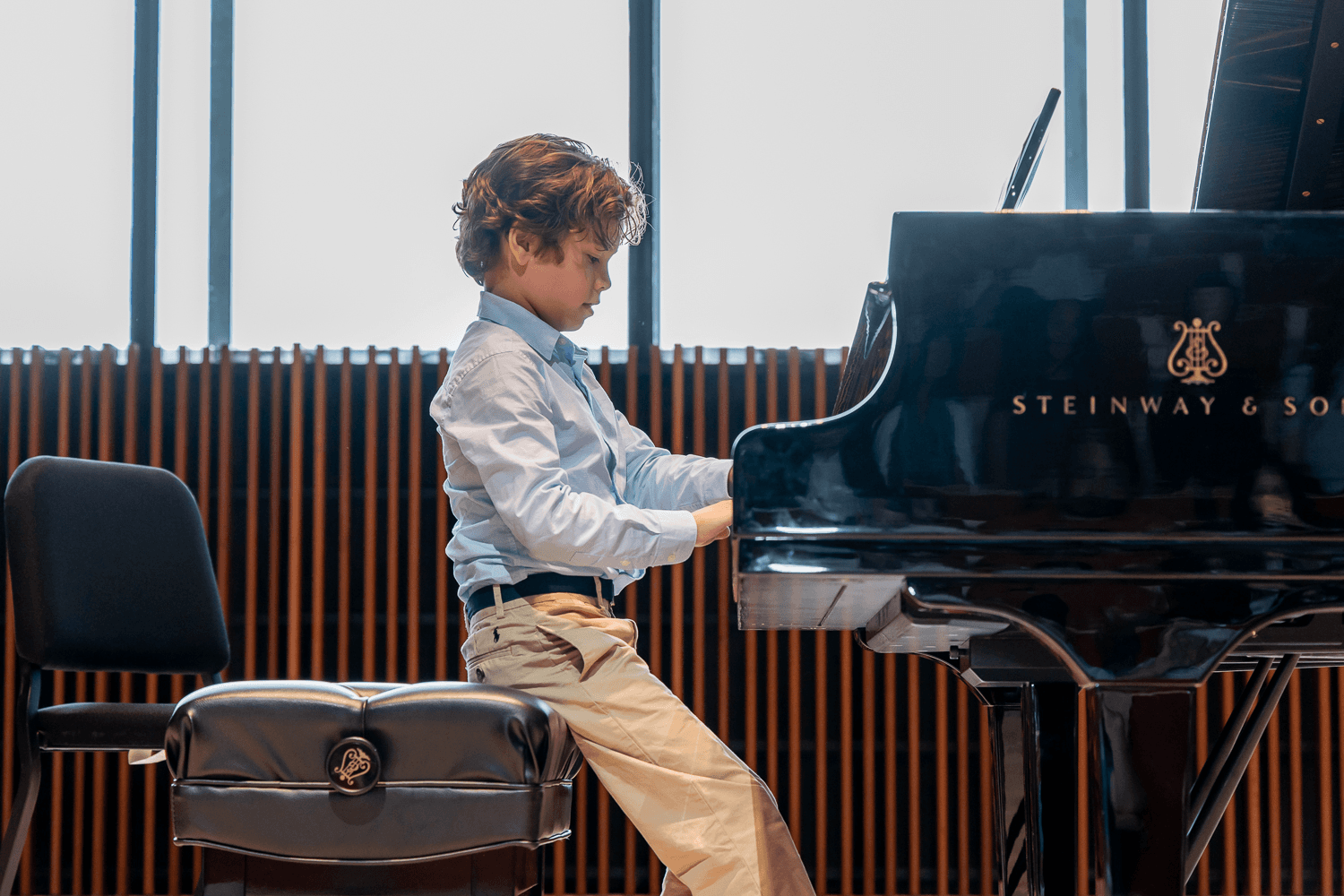 Student at Recital