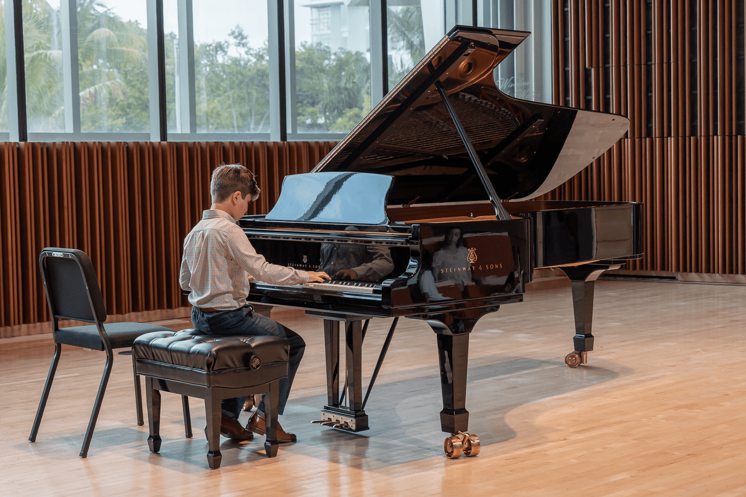 Student at Recital