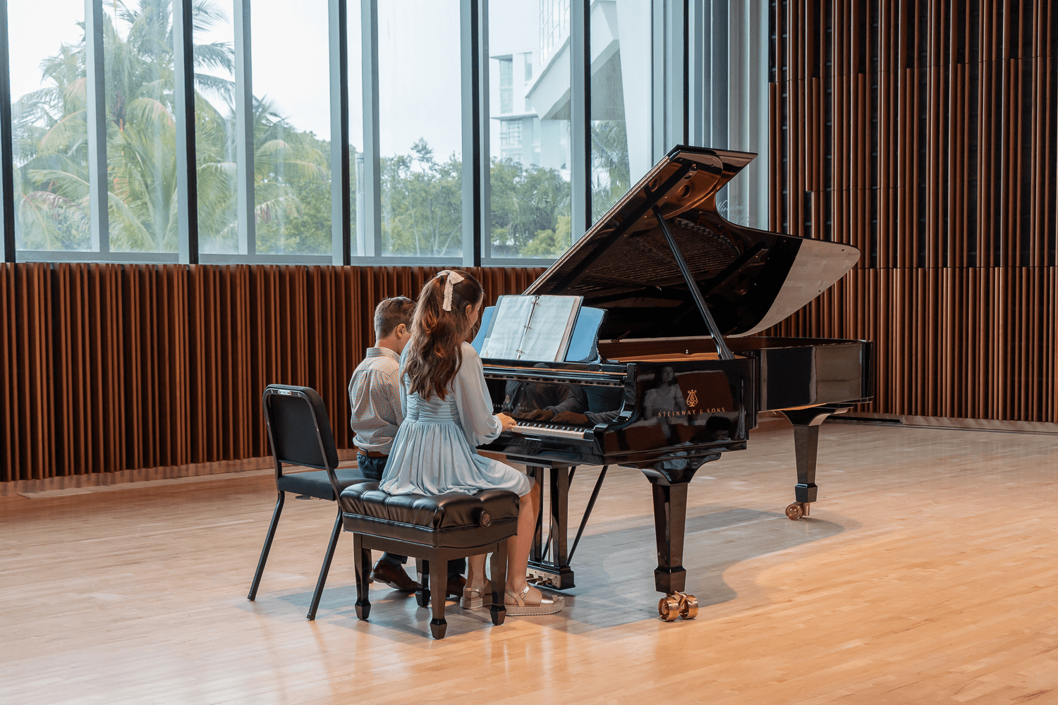 Student at Recital