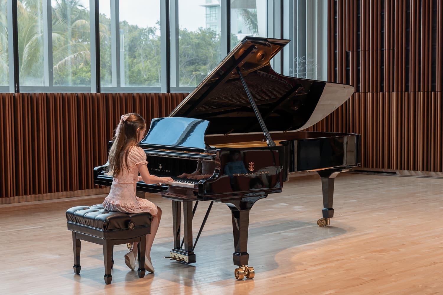 Student at Recital