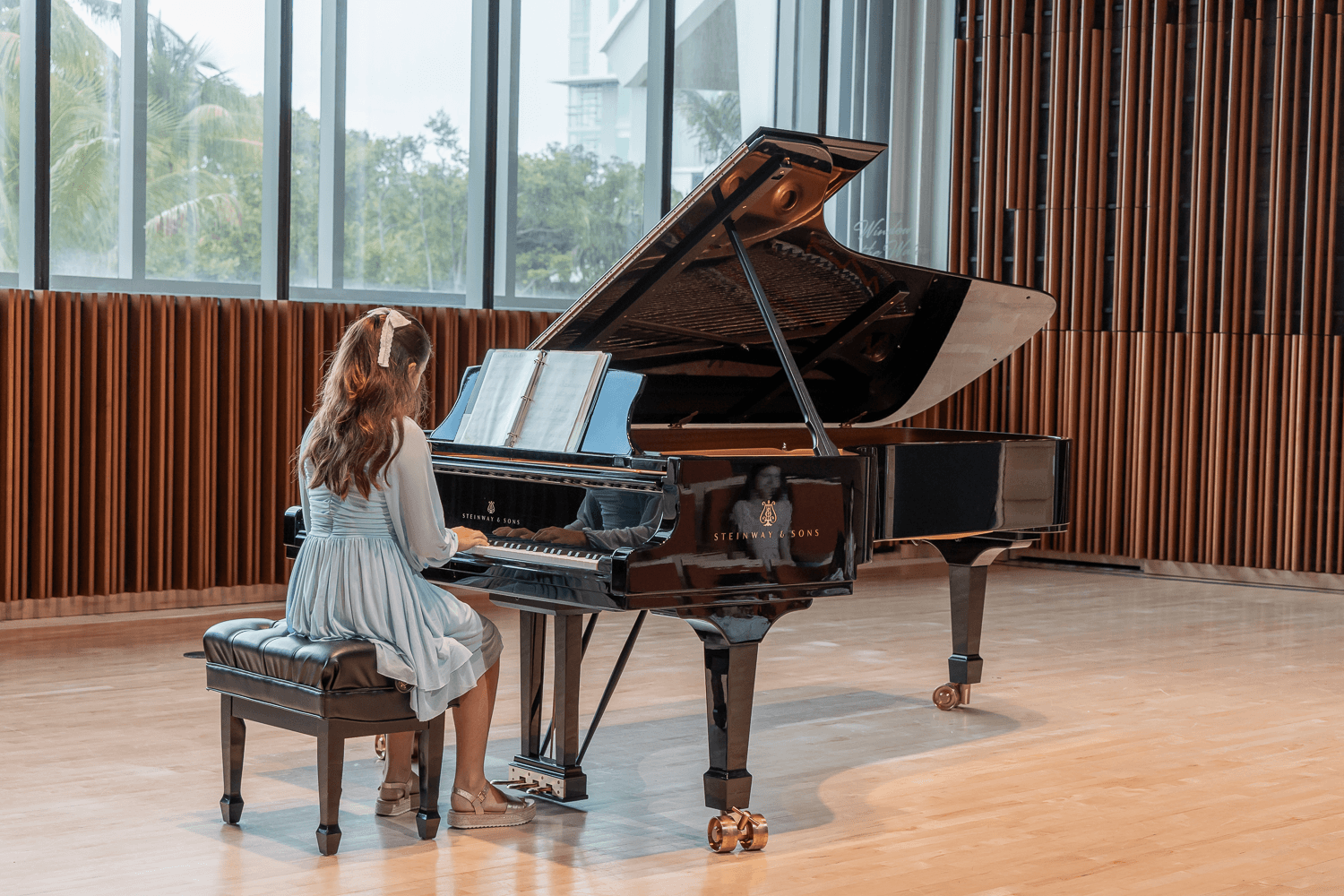 Student at Recital