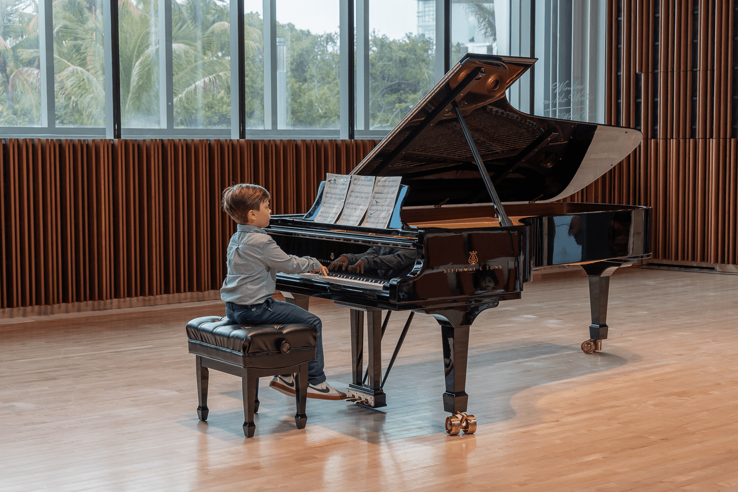 Student at Recital