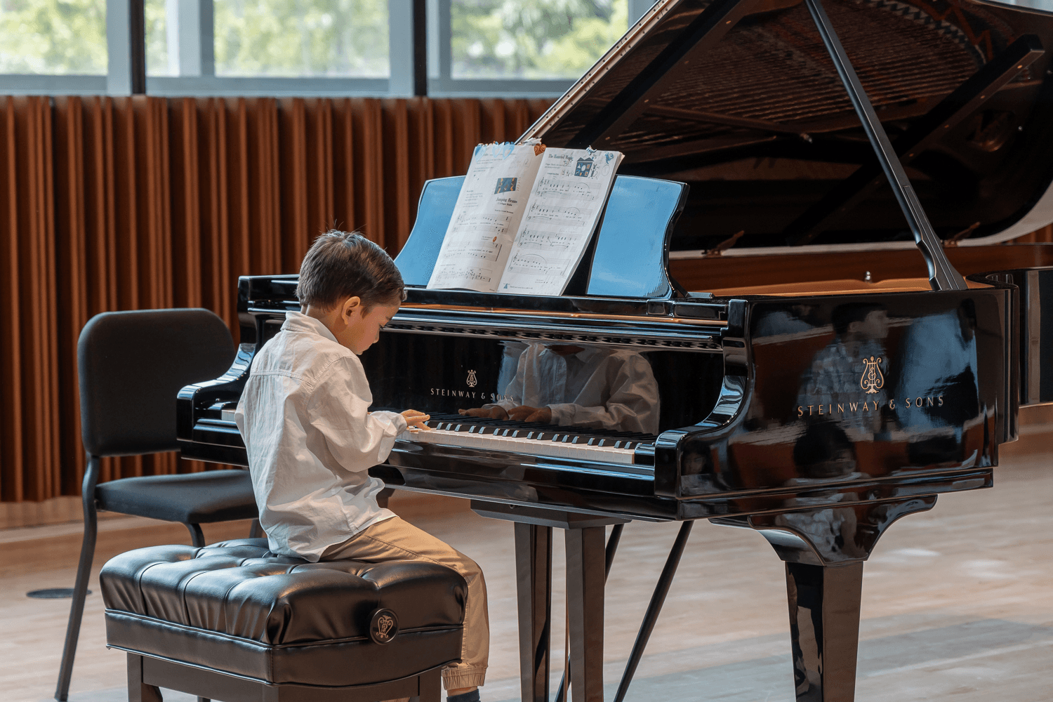 Student at Recital