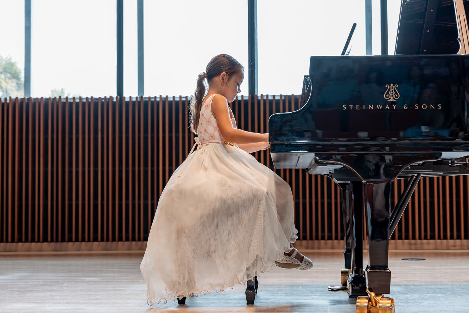 Student at Recital