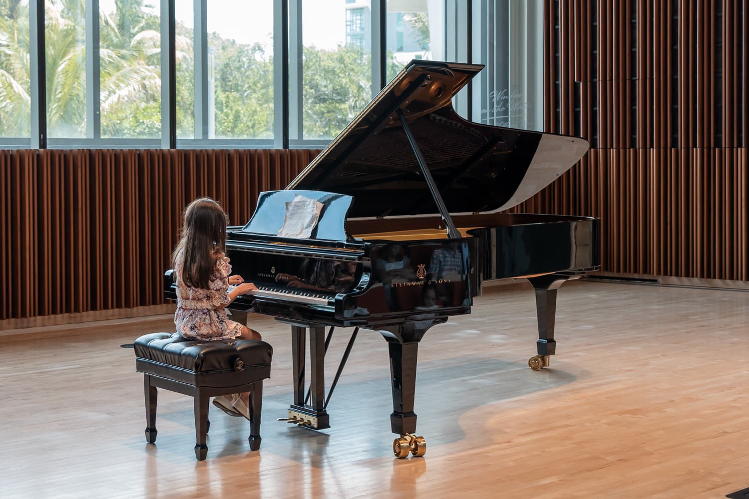 Student at Recital