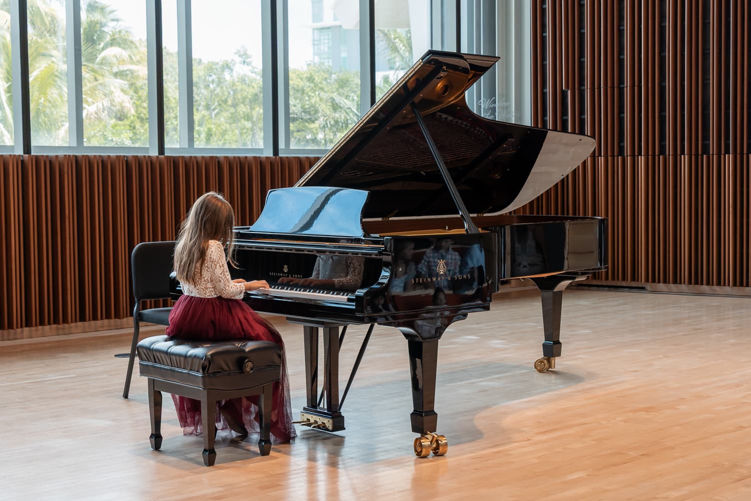 Student at Recital