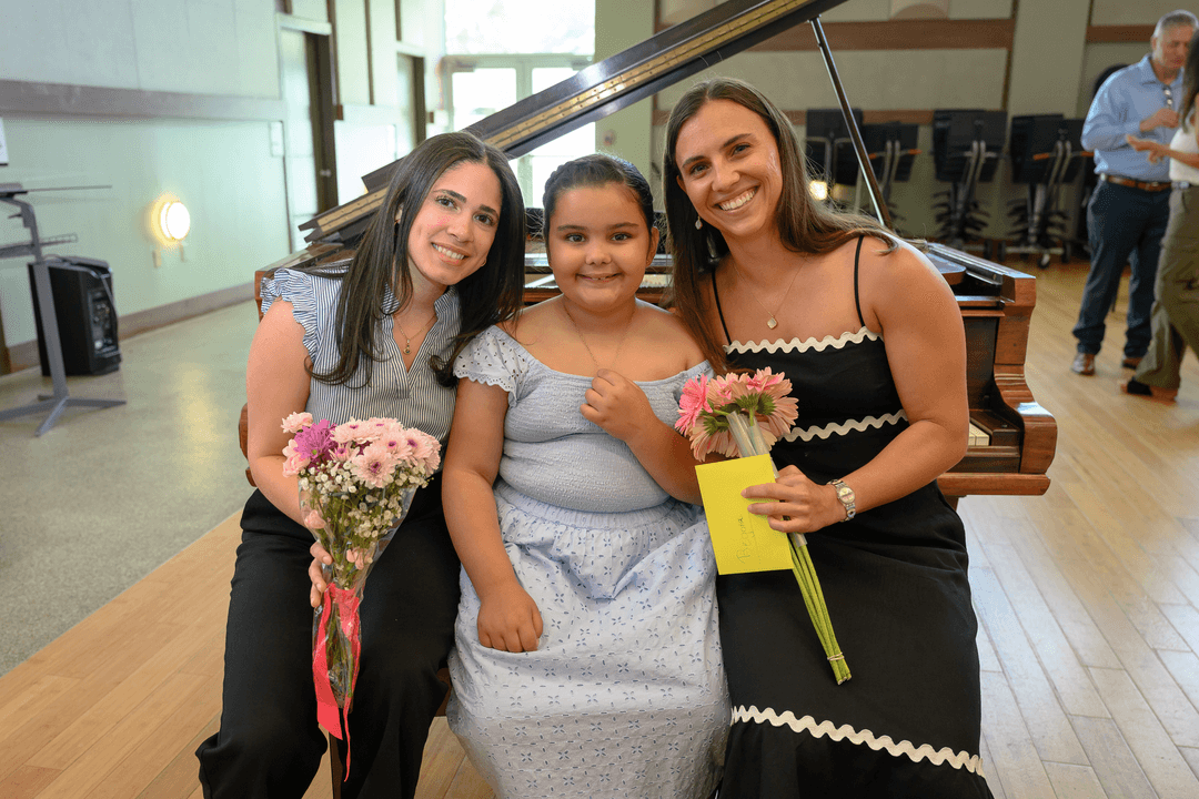 Begoña with Student